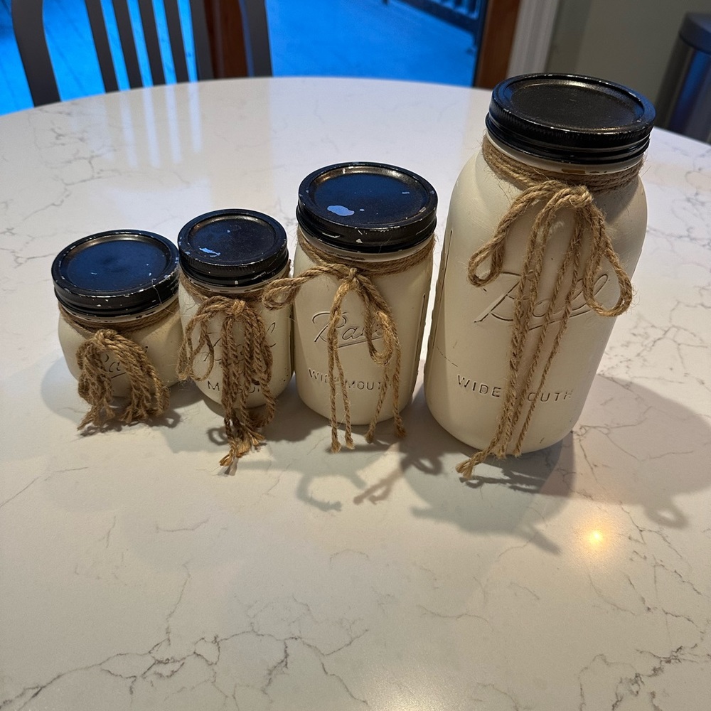 Ball mason Jar Canister Set